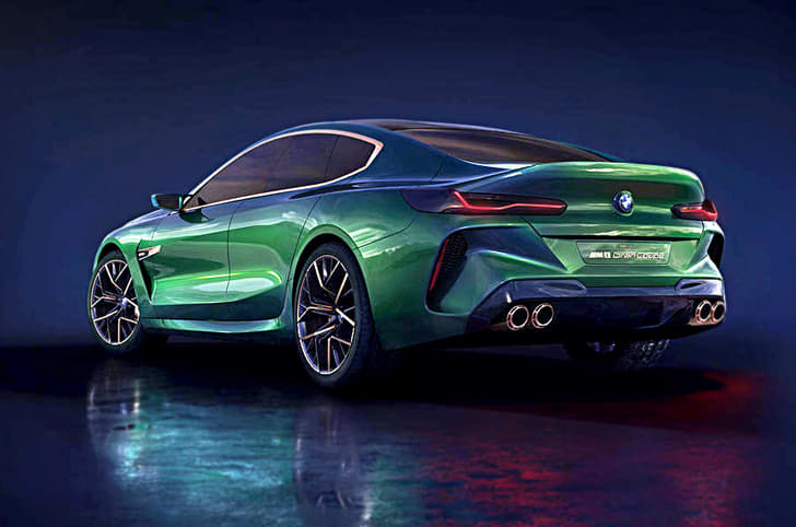BMW Concept M8 Gran Coupe image gallery
